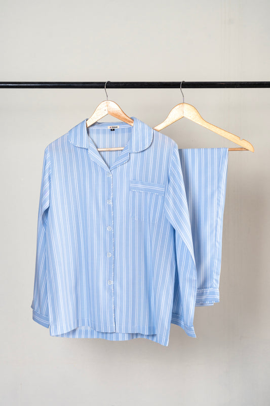 Blue Stripes Pj set