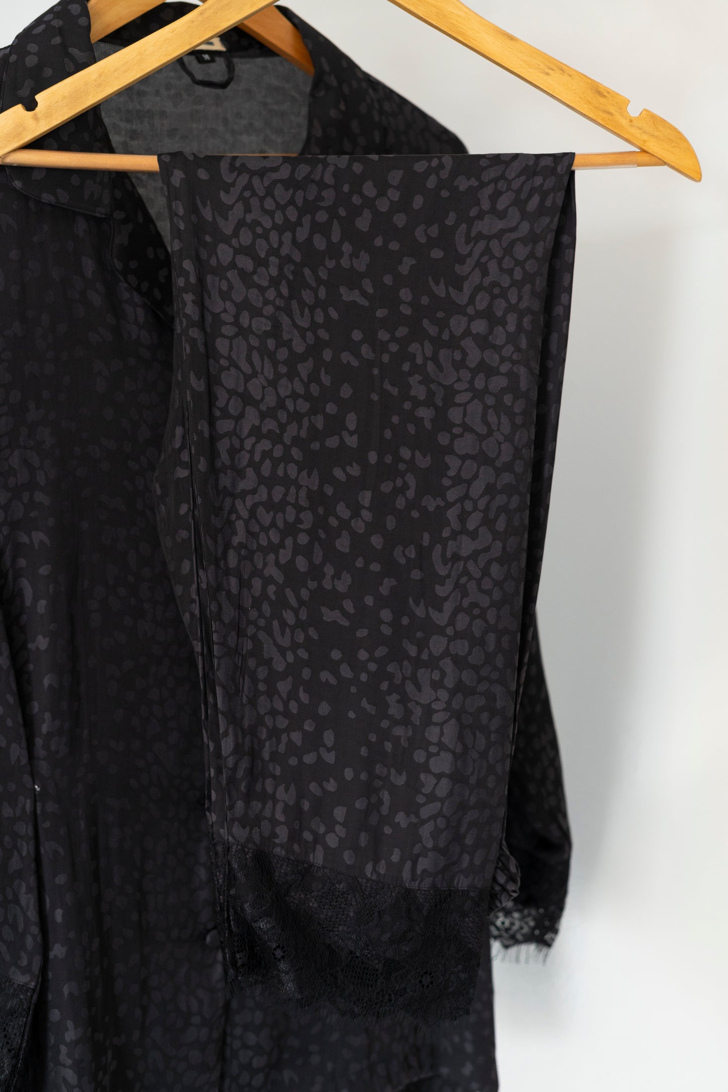 Black Silk Pjs