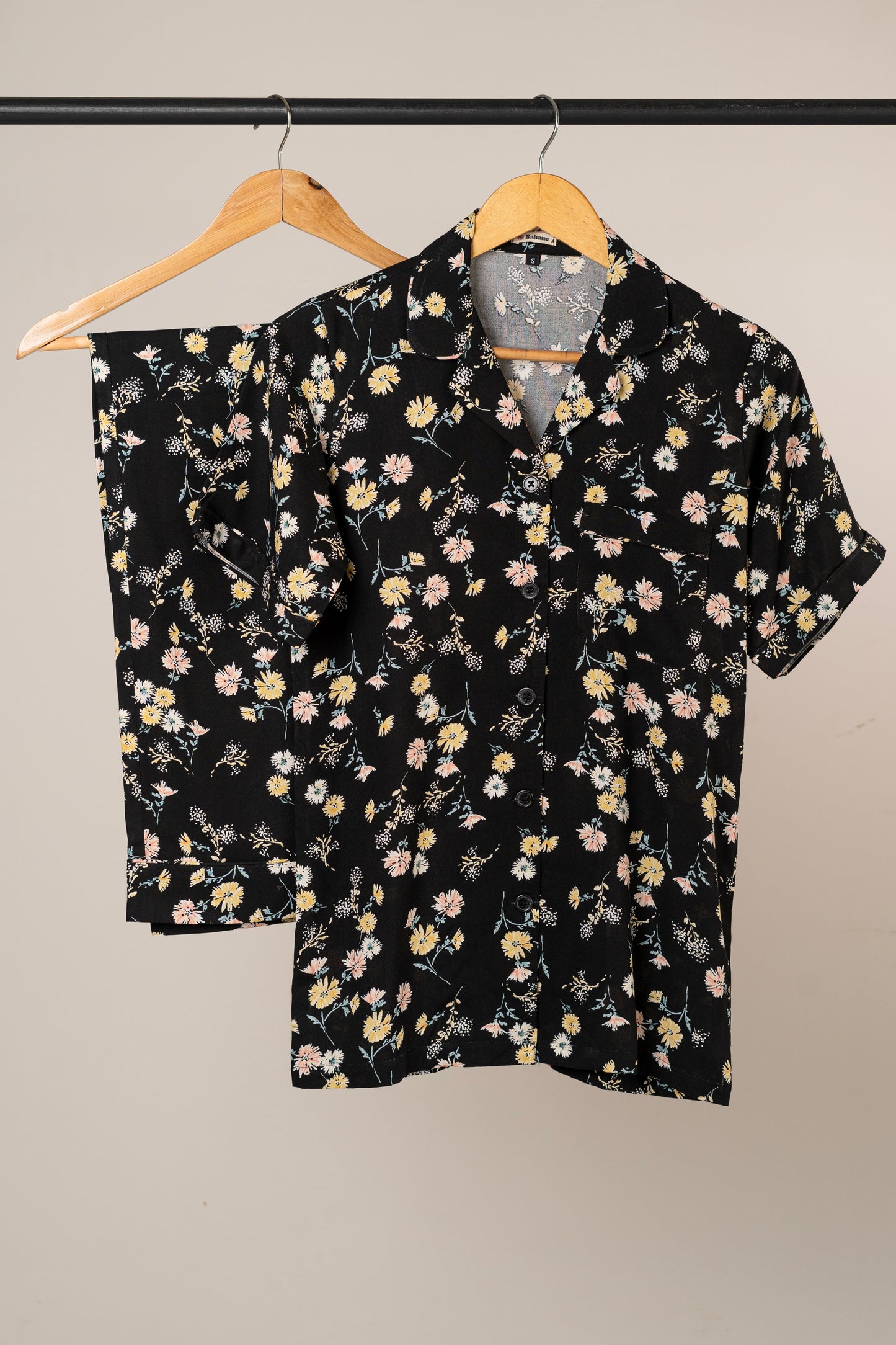 Dahlia Half Sleeves Pajamas