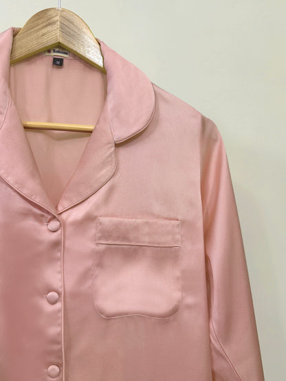 Pink Silk Pjs