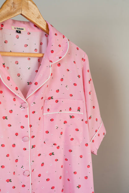 Strawberry Pajama set